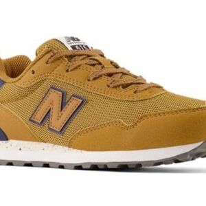 New Balance 515 Classics Tan-Blue Big Boys Sz 5.5 (W Sz 7)